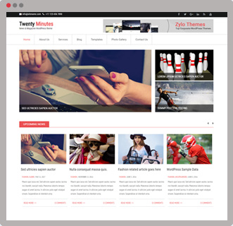 Magazine WordPress Theme