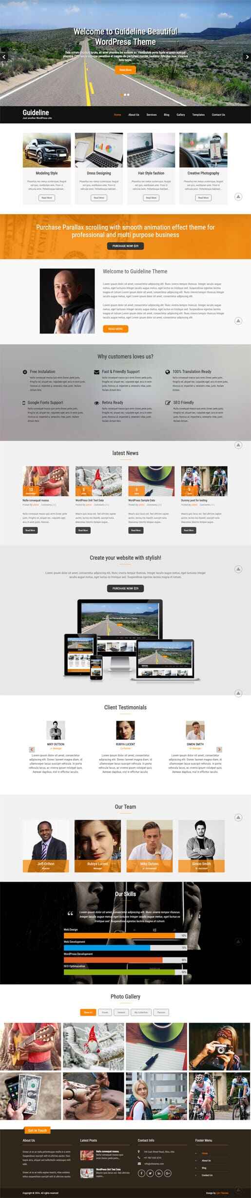 Zylo Guideline Multipurpose Wordpress Theme